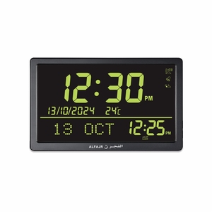 Chin alfajr New hồi giáo cầu nguyện tường LCD Đồng hồ CJ-17 - Product Image 1