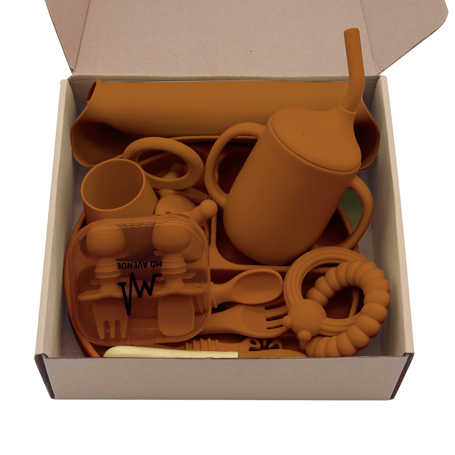 สีน้ำตาล