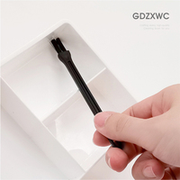 Nouvelle conception, 130 mm de long, 11 mm de large, plumeau fin noir pour le nettoyage et le dépoussiérage, gadgets de cuisine, articles à moins d'un dollar 2026, 3 couleurs