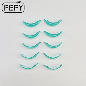 Tampons en <span class=keywords><strong>gel</strong></span> de silicone coréens mignons pour rehaussement de cils, bouclé<span class=keywords><strong>s</strong></span> en U, sans colle, anti-taches, pour permanente de cils en salon et usage personnel - Product Image 5