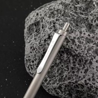 Stylo multifonction en titane PioneerEDC, stylo utilitaire portable, stylo de survie multifonctionnel pour le camping et la randonnée