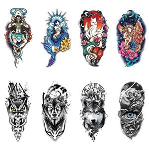 Imperméable personnalisé aigle animal 2 semaines tatouages temporaires pour adultes hommes - Product Image 5