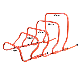 Thiết bị thể thao bóng đá có thể điều chỉnh chiều cao, rào chắn tốc độ, rào tập luyện khéo léo, thang tập luyện cho trẻ em - Product Image 2