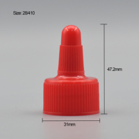 24mm 28mm Sauce Tomate Squeezing Cap Ketchup Bottle Cap Glue Spout Bottle Lid