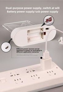 Luz LED de ilusión 3D, <span class=keywords><strong>Base</strong></span> acrílica con forma de corona, luz cálida, para decoración de dormitorio, Decoración de cumpleaños con pilas - Product Image 4