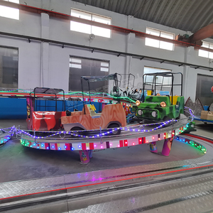 Atractivos juegos mecánicos para niños, mini tren de viaje, tren pequeño sobre rieles en venta - Product Image 4