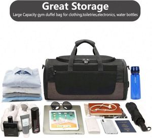 Free Sample Custom Smell Proof Duffel <b>Bag</b> Large Xl Xxl Xxxl Waterproof <b>Overnight</b> Travel <b>Bag</b> Smell Proof Duffle <b>Bag</b> - Product Image 3