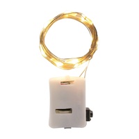 Guirlandes lumineuses en fil de cuivre à trois niveaux de luminosité, étanches IP44, durée de vie de 5000 heures, lumières décoratives LED pour fleurs, boîtes cadeaux