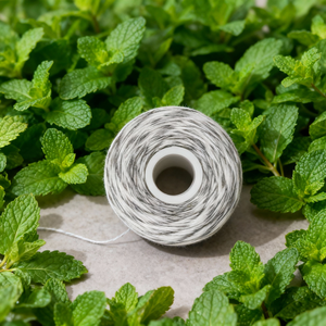 <span class=keywords><strong>Fil</strong></span> <span class=keywords><strong>dentaire</strong></span> ciré OEM <span class=keywords><strong>sans</strong></span> PFAS, à la menthe et au fluorure, pour dents sensibles, résistant à l'usure, avec fibres d'argent - Product Image 5