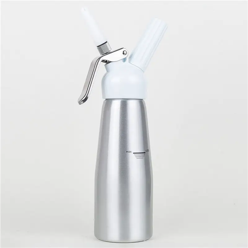 OEM Factory Direct Dessert Tools 500ML Dispenser di panna montata in alluminio Whipper