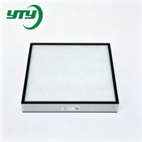 Filter Udara HEPA Mini Pleat H13 H14, Filter Efisiensi Tinggi untuk Ruang Bersih, Filter HEPA Mini Pleat Ptfe H14 1170x570x69