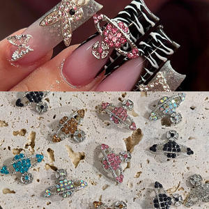 อุปกรณ์ตกแต่งเล็บ 3 มิติ ยี่ห้อโยยะ สุดหรู วัสดุอัลลอยด์ ประดับ<span class=keywords><strong>เล็บ</strong></span>วิบวับ <span class=keywords><strong>สี</strong></span>สันสดใส รูปวงแหวนดาว<span class=keywords><strong>เสาร์</strong></span>  ขายดี - Product Image 2