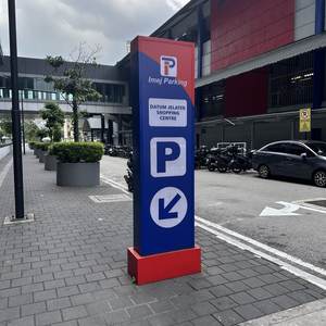 Señalización de Tótem para Centros Comerciales, Señalización Exterior para Orientación, Señalización Publicitaria, Señalización Independiente - Product Image 1