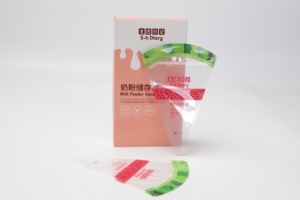 Sac de <span class=keywords><strong>conservation</strong></span> du <span class=keywords><strong>lait</strong></span> <span class=keywords><strong>maternel</strong></span> personnalisé avec logo, 100 % sans BPA, en forme d'éventail, portable, hermétique, pour la maternité et l'allaitement - Product Image 2