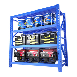 Hochdichte 5-Schicht Verstellbare Stahl-Stapelregalsysteme auf Rollen für Kompakte Lagerlösungen - Product Image 1