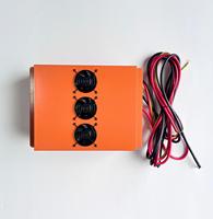 Chargeur de batterie intelligent LNLEE 48V 80A 4800W IP65 étanche embarqué CNC avec arrêt automatique sans surcharge pour batteries LiFePO4 Lithium EV