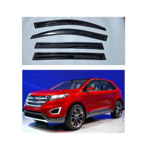 Aibyiar 4 pezzi in acrilico protezione antipioggia visiera parasole parasole protezione solare <span class=keywords><strong>per</strong></span> Ford Edge 2007-2014 porta porta auto - Product Image 2
