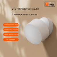 Détecteur de présence humaine intelligent pour maison connectée WiFi, radar à ondes millimétriques et détection de respiration, contrôle par application