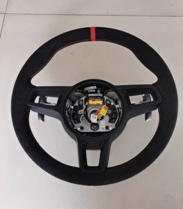 Volante de Cuero Modificado Clásico para Porsche 718 Boxster Cayman, Kit Interior - Product Image 3
