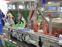 Machine automatique multifonction pour poudre, céréales et thé en flacons – Remplisseuse à vis sans fin en acier inoxydable 304 haute précision, vitesse réglable