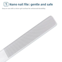 Ensemble de coupe-ongles - Outils de manucure, ciseaux à ongles de grande taille avec coupe angulaire, coupe-ongles domestiques portables dans un sac en PVC