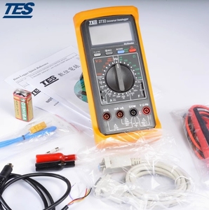 Multimètre numérique à mémoire numérique haute capacité TES-2732A contrôlable par ordinateur - Product Image 2