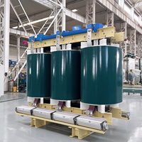 Transformateur industriel triphasé à trois enroulements multi-tensions LUTE SCB-6500/37 6500 kVA 37 kV 0,69 kV 3 kV 50 Hz en résine époxy coulée