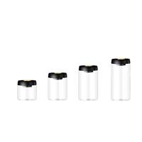 Pot à café hermétique, pot de conservation anti-humidité, pot de conservation sous vide, pot hermétique, verre borosilicate de haute qualité