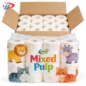 <span class=keywords><strong>Papel</strong></span> Higiénico de Primera <span class=keywords><strong>Calidad</strong></span> al <span class=keywords><strong>Mejor</strong></span> <span class=keywords><strong>Precio</strong></span>, Mezcla de Pulpa de Madera, 3 Capas, Suave, para Uso Diario - Product Image 1