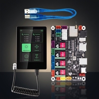 Placa de Desarrollo Makerbase MKS DLC32 MAX V1.0 GRBL ESP32-S3, 4 Ejes, CNC Shield, Grabador Láser, Pantalla Táctil de 3.5 Pulgadas