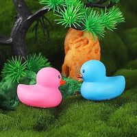 50 mini canards en caoutchouc multicolores en vrac pour le bain, cadeaux de fête prénatale, anniversaire, fêtes en classe, été, plage, piscine
