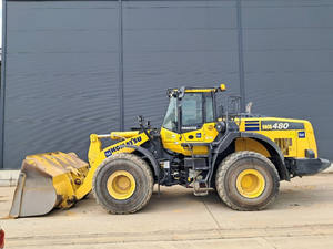 Chargeur frontal de WA480-8 Komatsu d'origine haut de gamme en bon état chargeur d'occasion à vendre - Product Image 2