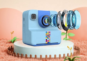 Appareils photo instantanés pour enfants portables 1080P, enregistrement clair, imprimante thermique, durable, adapté aux enfants et aux adultes - Product Image 6