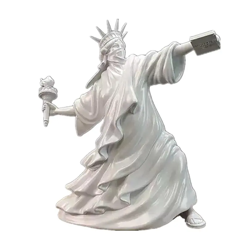 Vrijheidsbeeld Sculptuur Rel Van Liberty Hars Sculptuur