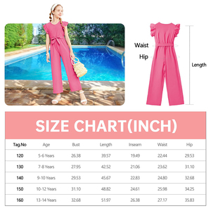 Pantaloni a maglia svasati autunnali da ragazza <span class=keywords><strong>tuta</strong></span> comodo abito da festa alla moda con Logo personalizzabile OEM ODM accettato - Product Image 3