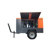 Compresseur d'air diesel portable à vis 25 bar