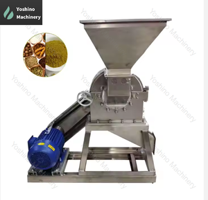Molino de disco de especias automático de alta eficiencia para pulverizador <span class=keywords><strong>Bayleaf</strong></span> de garra dentada de canela con molienda precisa - Product Image 1