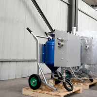 Machine de sablage humide industrielle pour la préparation des surfaces métalliques, l'élimination de la rouille, le décapage de la peinture, sablageur humide