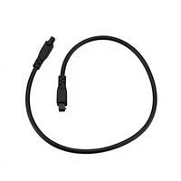 Câble d'extension PVC 4 broches avec anneau magnétique, connecteur mâle-femelle, pas de 3 mm, longueur 50 cm, compatible avec l'interface Micro Fit 3.0 3D