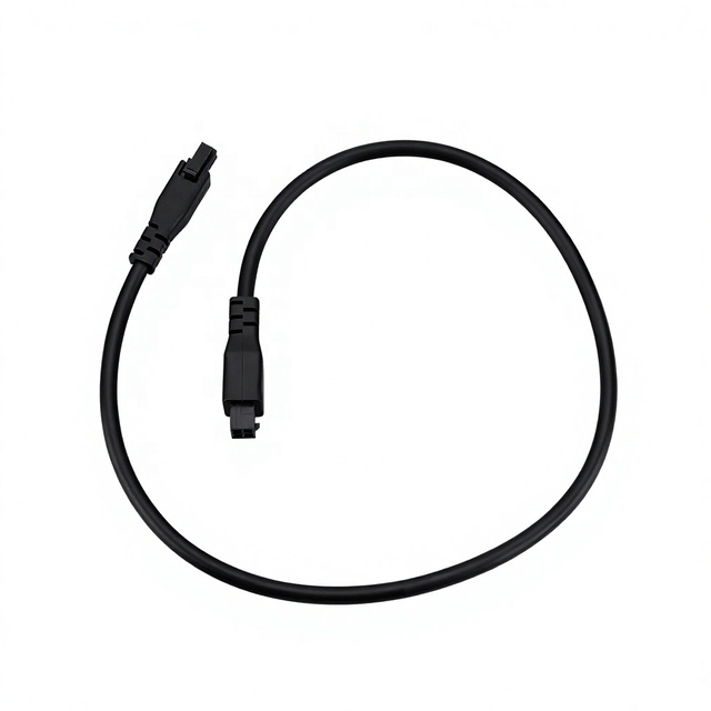 4-Pin PVC Extension Cable Plug Magnetic Ring Male Female Cable Pitch 3mm Length 50cm Compatible Micro Fit 3.0 Interface 3D