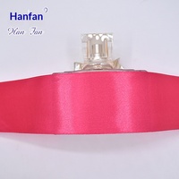 Ruban en satin Hanfan de 5 cm, 16 cm, pour décoration de mariage, 196 couleurs, matériel d'emballage cadeau, fleurs, ensemble de literie quatre pièces, corde à nouer