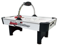 Table de hockey sur air commerciale à monnayeur 7ft 8ft, table de jeu d'arcade standard pour adultes, plateau de jeu en acier inoxydable pour bar