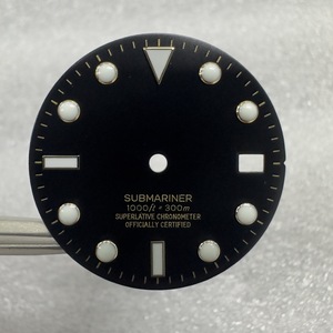 En Promotion Cadran de Montre Bleu Style NH35-36 | Face Lumineuse Personnalisée avec Texte 1000ft=300m | Fabricant OEM de Cadrans de Plongée - Product Image 3