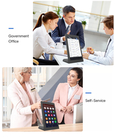 Nueva Tablet POS Android de 15.6 Pulgadas con Pantalla Táctil en Forma de L, Octa Core, 4G, 64GB, Wi-Fi, NFC, RJ45, para Restaurantes, Señalización Digital