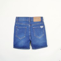 Usine directe tenues d'été 0-10 ans jean pour adolescents garçons multicolore Machine garçons jean Shorts lavé doux Denim coton