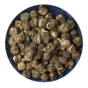 Guangxi famous Jasmine Dragon Pearl flavored Tea for wholesale