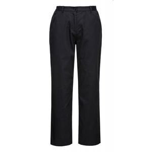 PORTWEST - C071BKRS Rachel chefs de mujer pantalón negro-EAN 5036108276158 CHEFS AND FOOD INDUSTRY WORKWEAR - Product Image 1