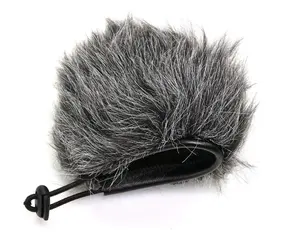 Deadcat Wind Shield, Microphone Furry Windscreen Muff Pop Filter Cover for Zoom H1N & H1 Handy Portable Recorder, Outdoor Videog