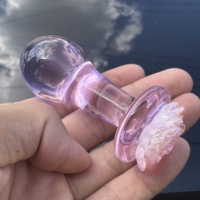 Dildo en verre borosilicate, masseur du point G, jouet sexuel transparent écologique pour femmes, stimulation de la prostate, qualité supérieure