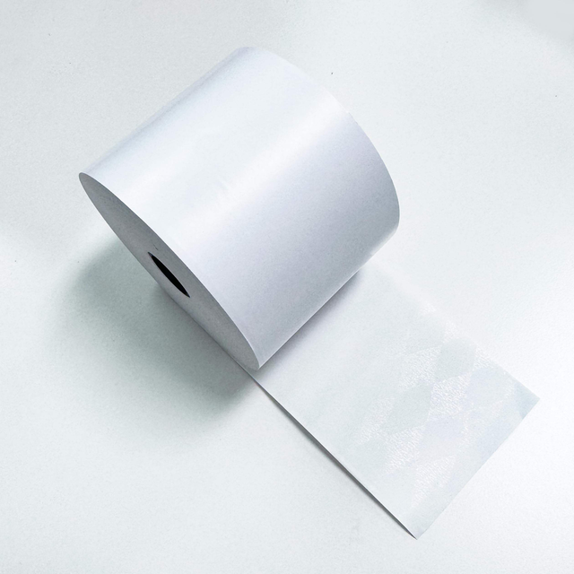 ECO Friendly Wholesale Factory Linerless Thermal Adhesive Paper Label No Bottom Paper Label Manufacturer Direct Supply